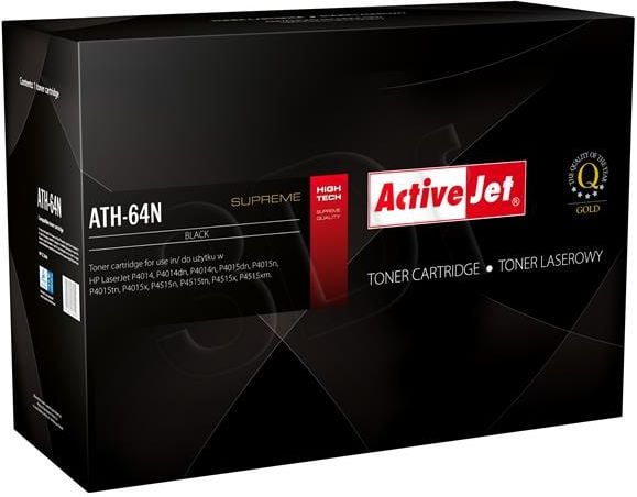 Toner ActiveJet AT-64N, 10000 pag, HP CC364A, Negru