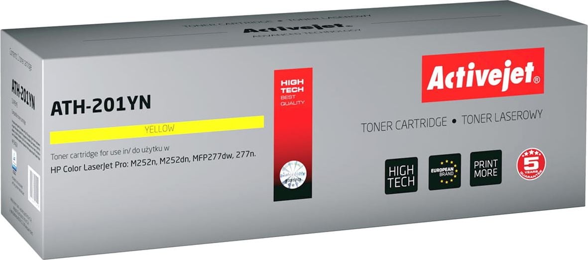 Toner laser Activejet ATH-201YN pentru imprimante HP