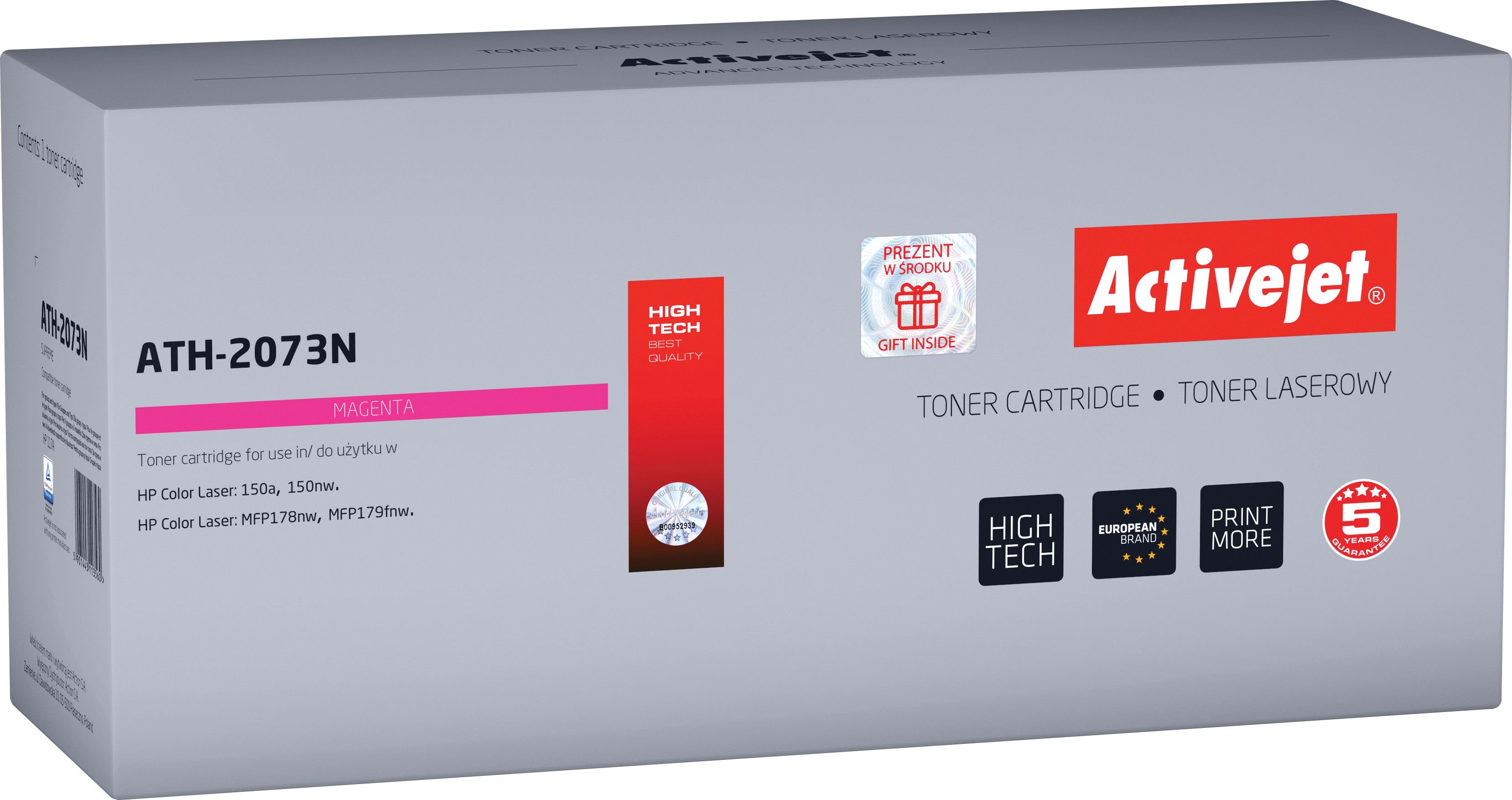 Cartuș de toner compatibil Activejet ATH-2073 Magenta 117A (ATH-2073N)