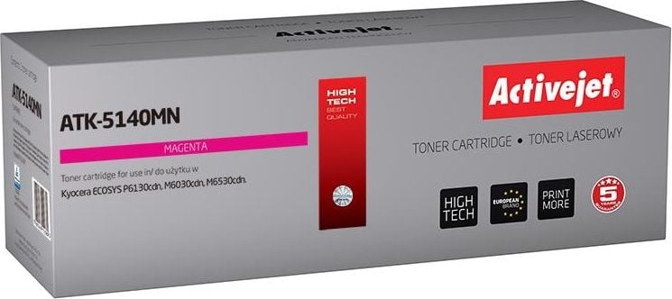 Toner Activejet ATK-5140MN Magenta Compatibil cu TK-5140 (2_271184)