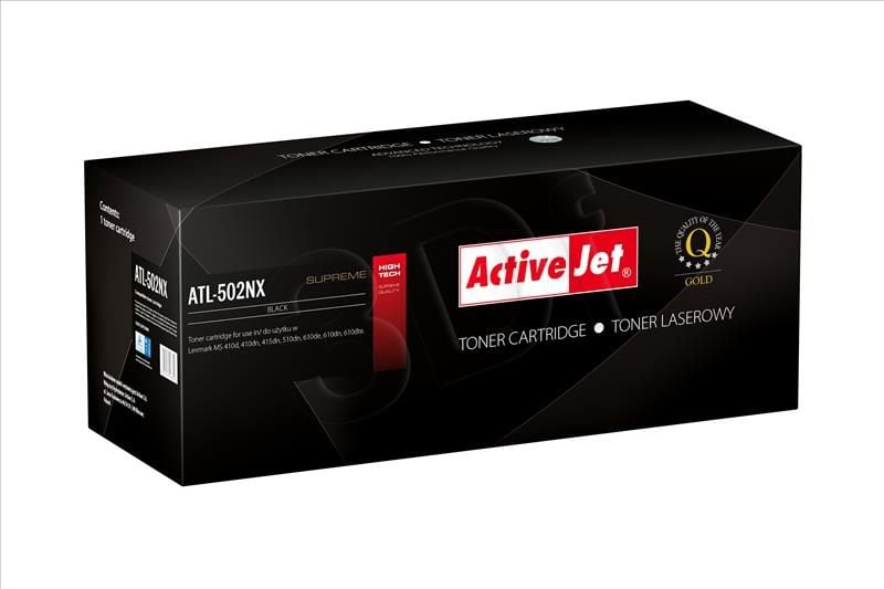 Cartuș de toner Activejet ATL-502NX negru compatibil cu 502X (5901443096849)