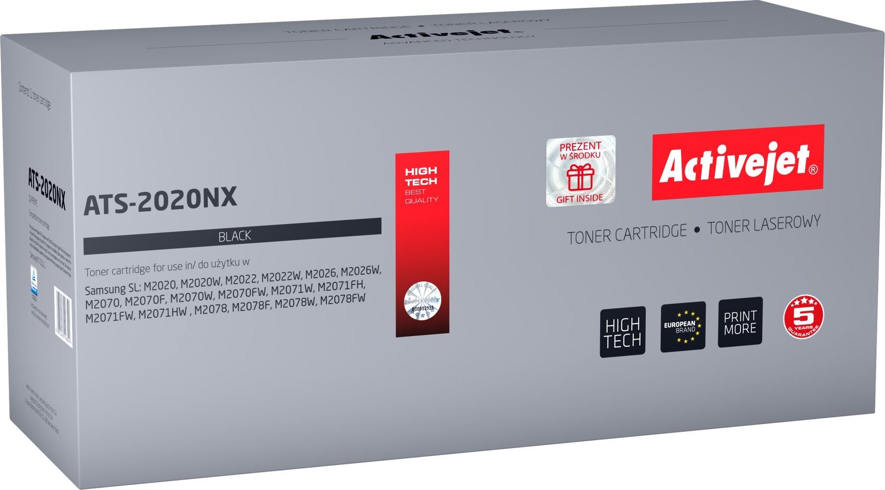 Activejet ATS-2020NX Cartuș de toner negru compatibil cu MLT-D111L (ATS-2020NX)