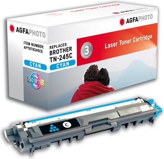 Toner imprimanta agfaphoto APTBTN245CE Toner / TN-245C (Cyan)