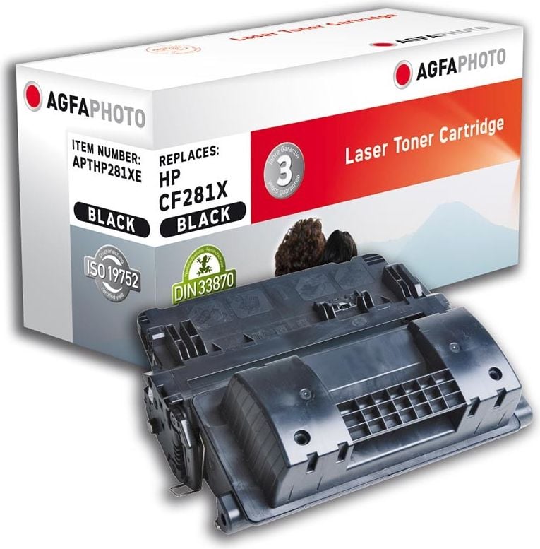 Cartuș de toner AgfaPhoto APTHP281XE negru compatibil cu 81X (APTHP281XE)