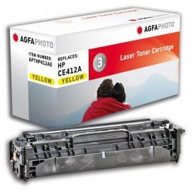 Toner imprimanta agfaphoto inlocuire toner CE412A HP, galben (APTHP412AE)