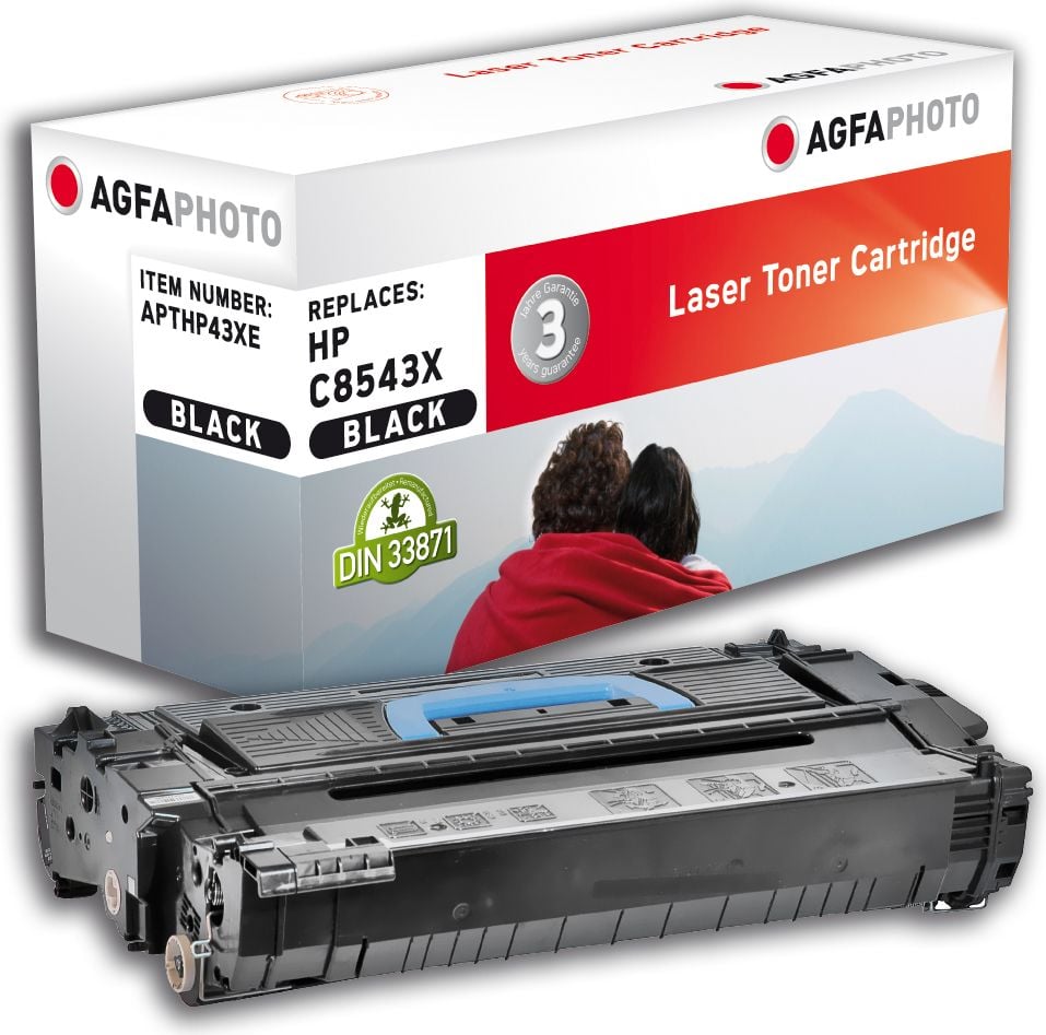 Cartuș de toner AgfaPhoto APTHP43XE negru compatibil cu 43X (APTHP43XE)