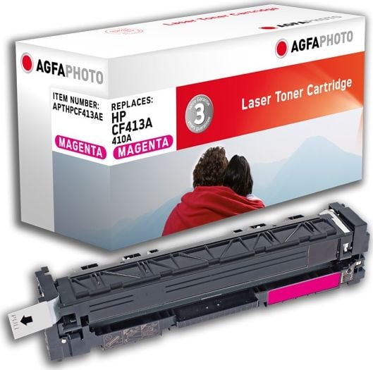 Cartuș de toner AgfaPhoto APTHPCF413AE Compatibil cu magenta 410A (APTHPCF413AE)