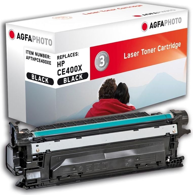 Toner imprimanta agfaphoto APTHPCE400XE Toner / CE400X (Negru)