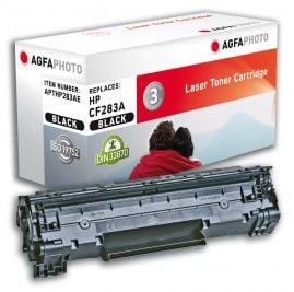 Toner imprimanta agfaphoto inlocuire toner CF283A HP, negru (APTHP283AE)