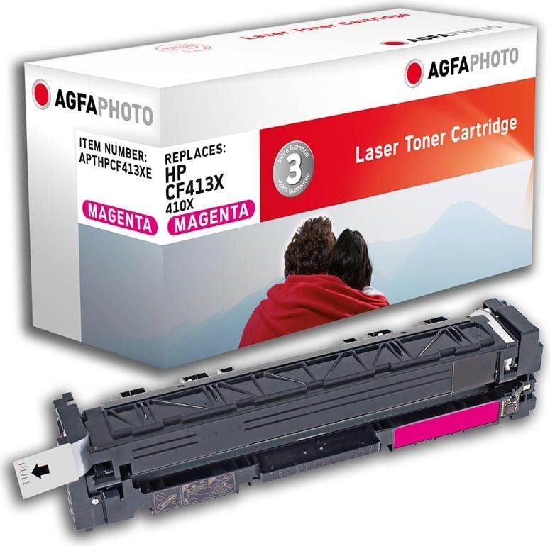 Toner compatibil AgfaPhoto Magenta 410X (APTHPCF413XE)