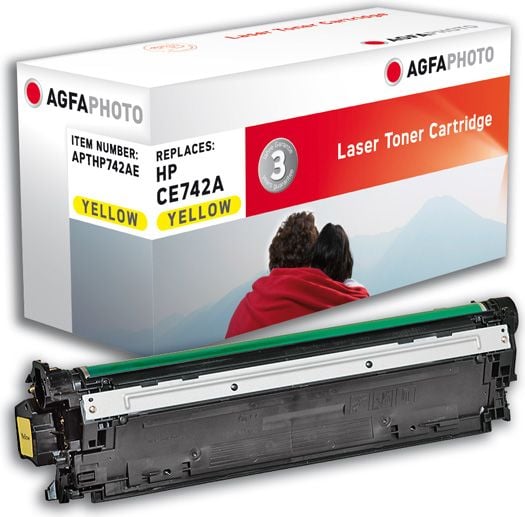 APTHP742AE toner / CE742A (galben)