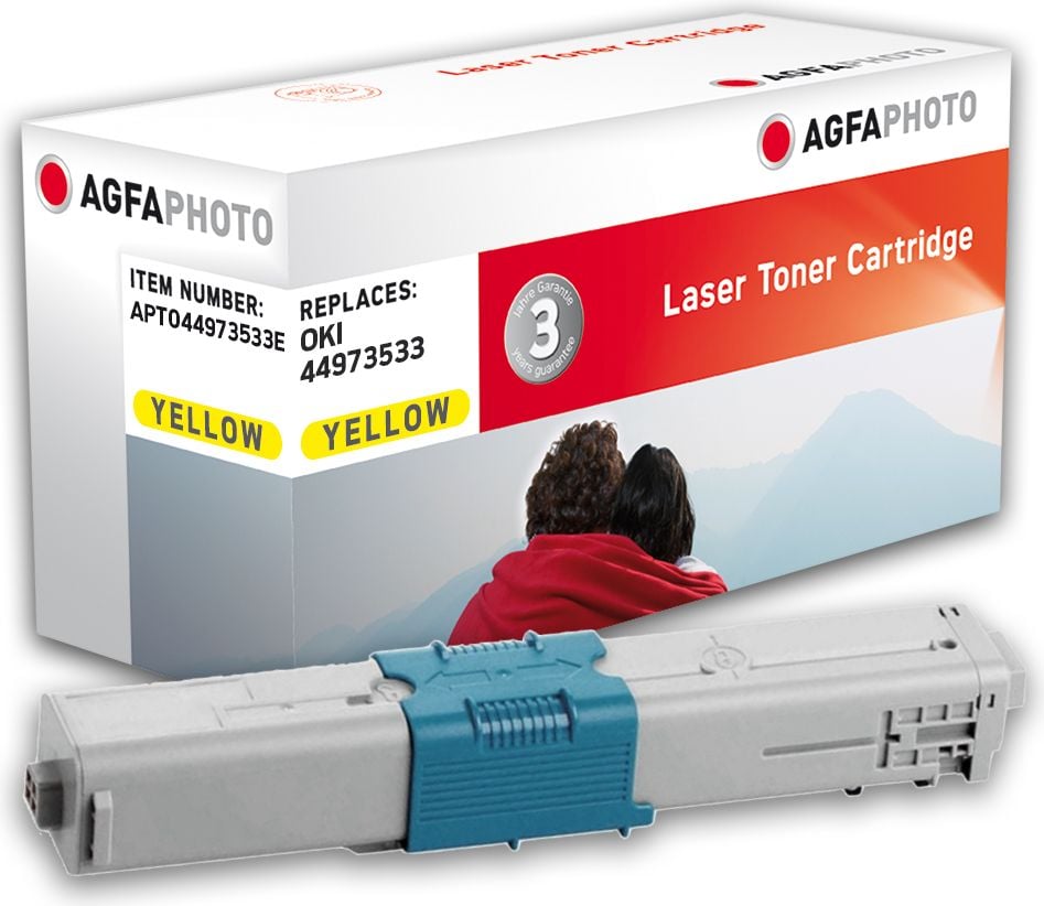 Toner galben AgfaPhoto compatibil 44973533 (APTO44973533E)