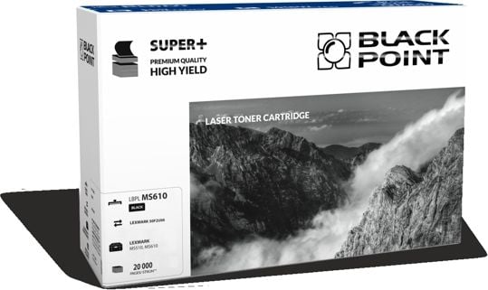 Cartuș de toner Black Point LBPLMS610 Negru compatibil cu 50F2U00 (LBPLMS610)