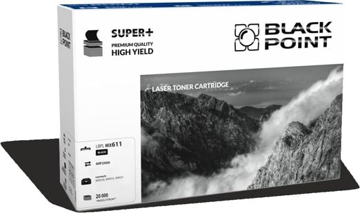 Cartuș de toner Black Point LBPLMX810X Negru compatibil cu 62D2X00 (LBPLMX810X)