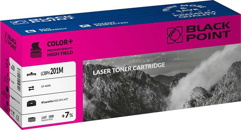 Toner imprimanta black point HP toner CF403A (BLH201MBW)