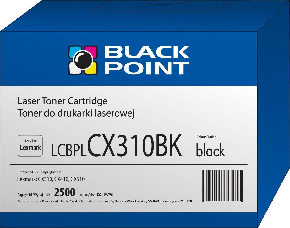 LCBPLCX310BK toner negru (80C2SK0)