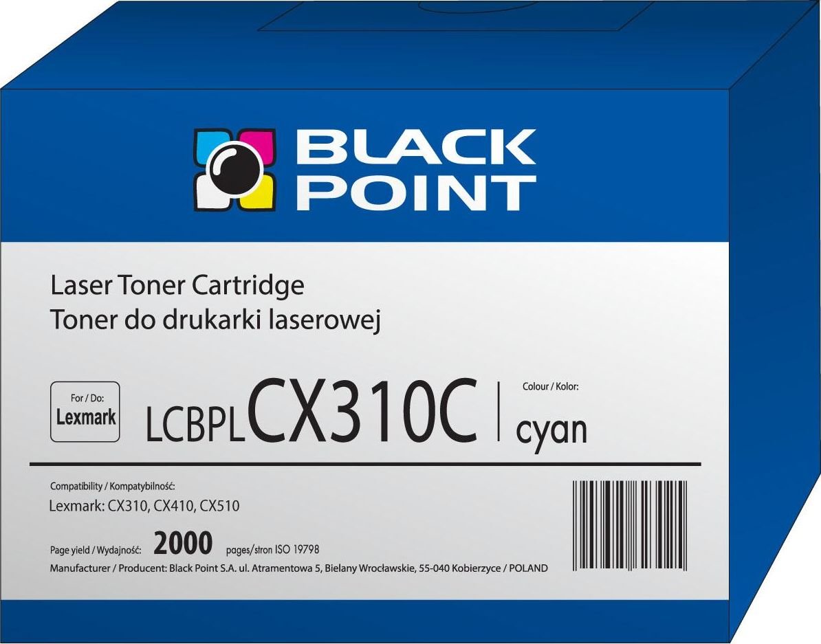 LCBPLCX310C Cyan Toner (80C2SC0)