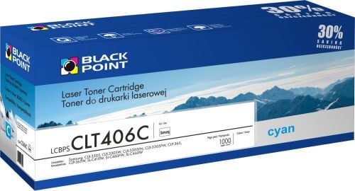 Toner Cyan, Black Point, Toner, Pentru Samsung CLP-360 Samsung CLX-3300 Samsung CLP-365 Samsung CLX-3305, 1000 pagini