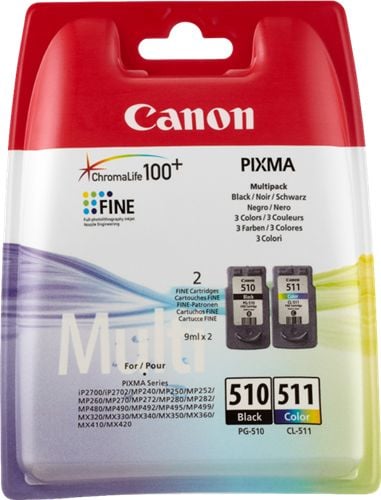 Toner canon cerneala PG-510 / CL-511 2970B010 (cyan, magenta, galben, negru)