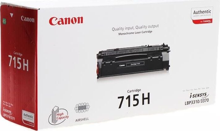 Cartuș de toner Canon CRG-715H negru original (1976B002)