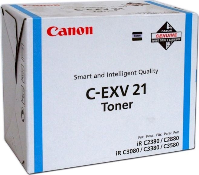 Toner Canon EXV21C, cyan, capacitate 14000 pagini, pentru IRC3380,2880