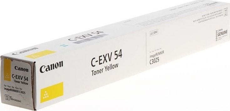 Toner Canon EXV54Y pentru imageRUNNER C3025/3025i, Yellow