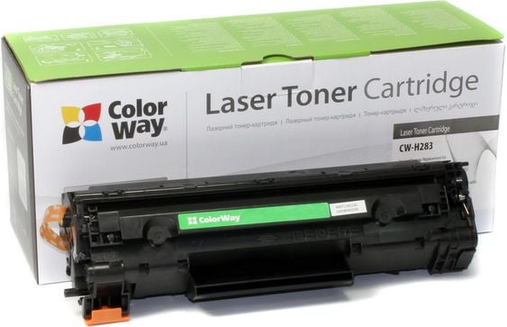 Cartus toner ColorWay, CW-H283EU, Compatibil cu HP LaserJet Pro M125/M126/M127/M128/M201/M225, Negru