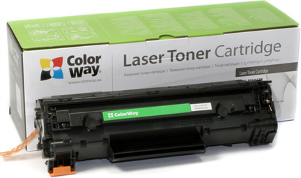 Toner compatibil ColorWay Black 85A (CW-H285EU)