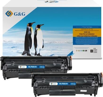 Cartuș de toner compatibil G&G Black 12A (NT-PH2612U)