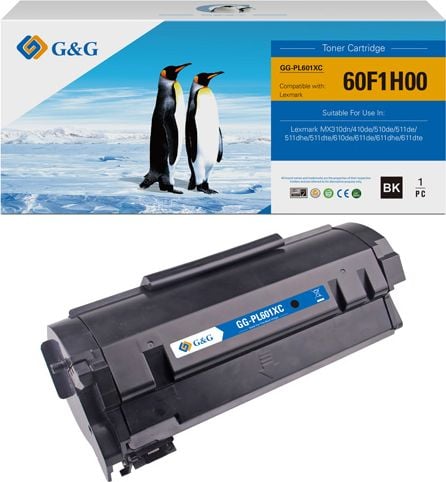 Toner negru compatibil G&G 60F2H00 (NT-PL601XC)