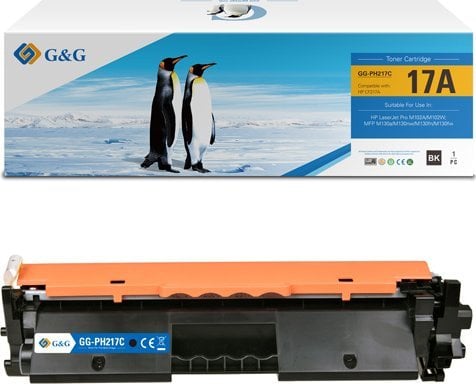 Cartuș de toner G&G CF217A negru compatibil cu HP Laserjet Pro M102w (NT-PH217)