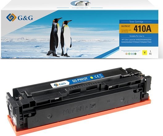 Cartuș de toner compatibil G&G Galben 410A (NT-PH412Y)