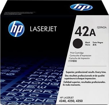 Cartuș de toner HP 42A negru original (Q5942A)