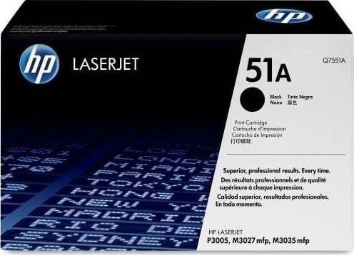 Cartuș de toner HP 51A negru original (Q7551A)