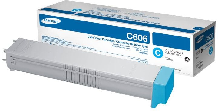 Toner imprimanta hp Contributia de toner cyan Samsung CLT-C6062S (SS531A)