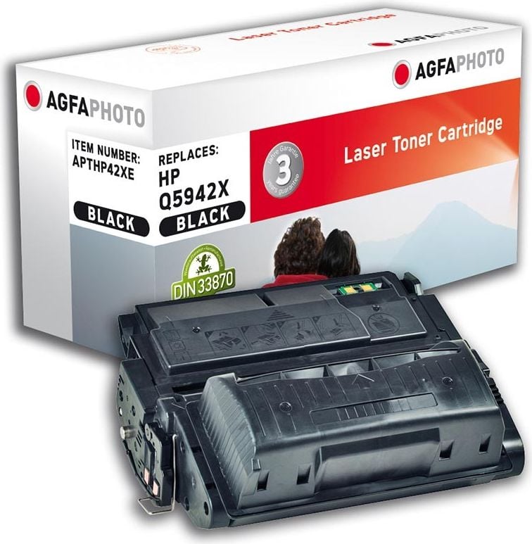 Toner imprimanta agfaphoto APTHP42XE Toner / Q5942X (negru)