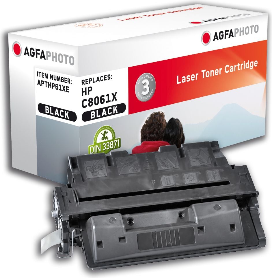 Toner imprimanta agfaphoto APTHP61XE Toner / C8061X (negru)