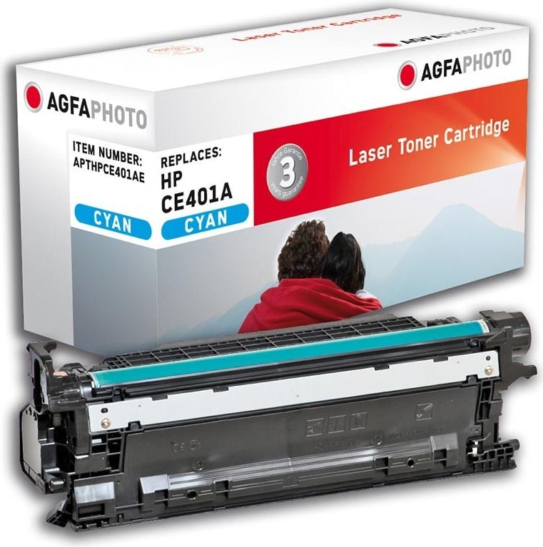 Toner imprimanta agfaphoto APTHPCE401AE Toner / CE401A (Cyan)