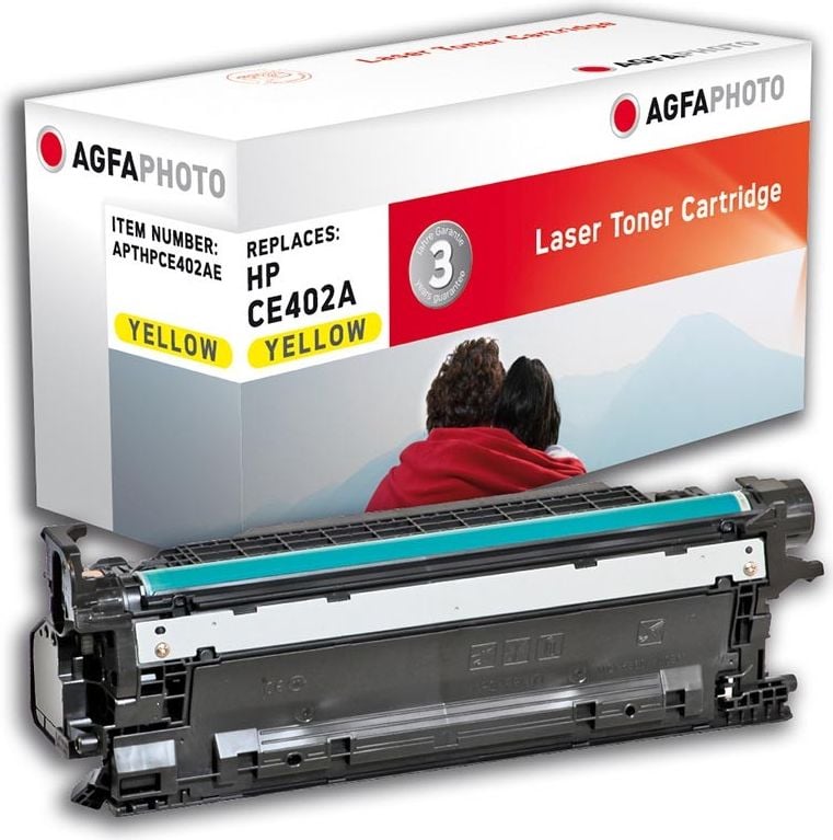 Toner imprimanta agfaphoto APTHPCE402AE toner / CE402A (galben)