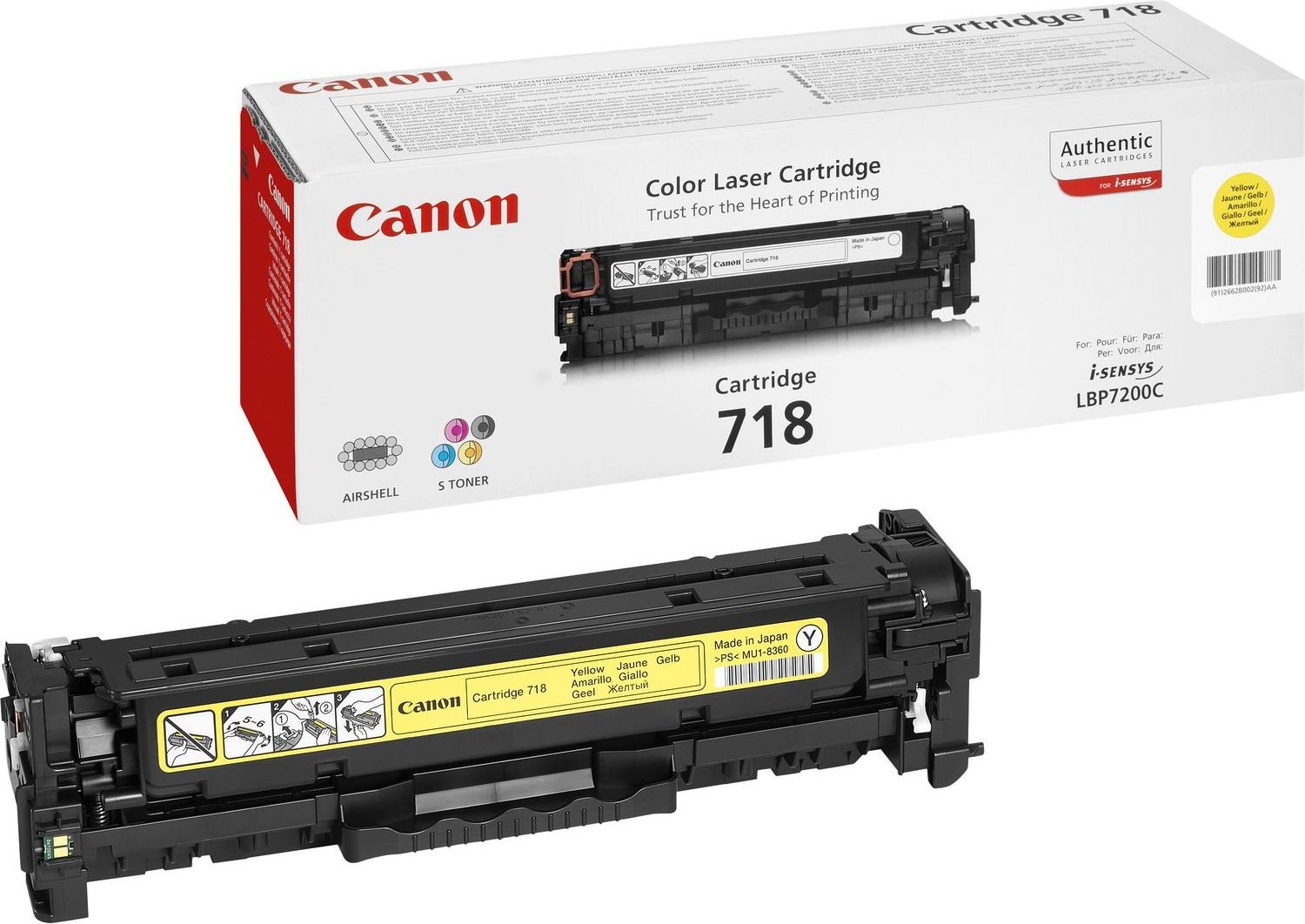 Toner imprimanta canon 4648111