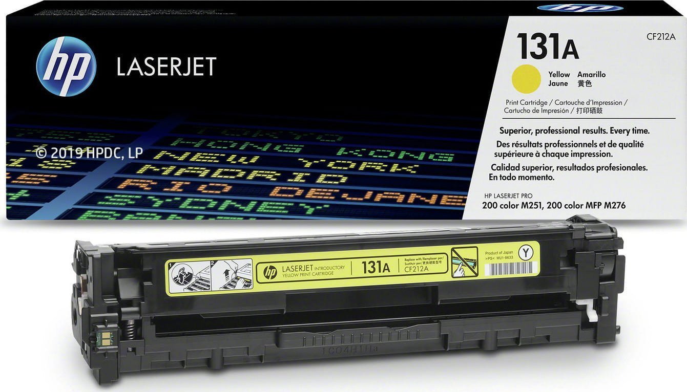 Toner imprimanta expression Toner HP PRO M 251NW 200 (212A) (1800K), Y (P) - CF212A