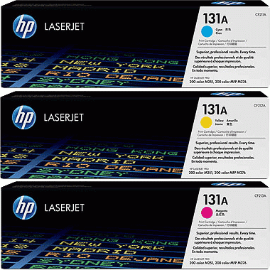 Toner imprimanta hp 131a tonere (cyan, magenta, galben)