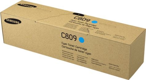 Toner imprimanta hp Contributia de toner cyan Samsung CLT-C809S (SS567A)