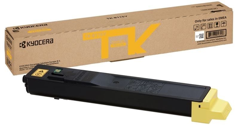 Toner imprimanta kyocera Toner TK-8115-Y, yellow (1T02P3ANL0)