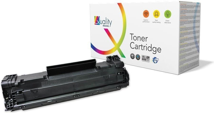 Toner imprimanta quality imaging QI-HP2092 Toner / CE285A (negru)