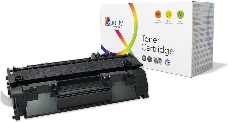 Toner imprimanta quality imaging QI-HP2104 Toner / CE505A (negru)