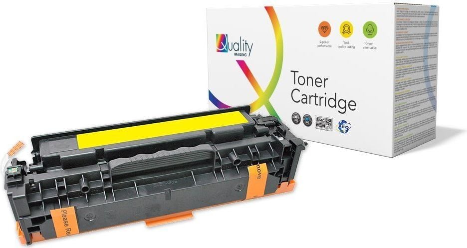 Toner imprimanta quality imaging Toner QI-HP1024Y / CE412A (Yellow)