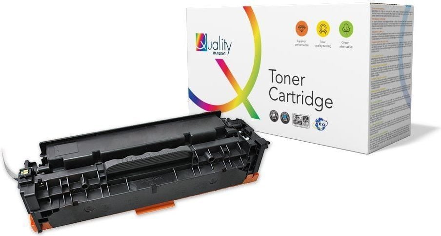 Toner imprimanta quality imaging Toner QI-HP1024ZB / CE410X (Negru)