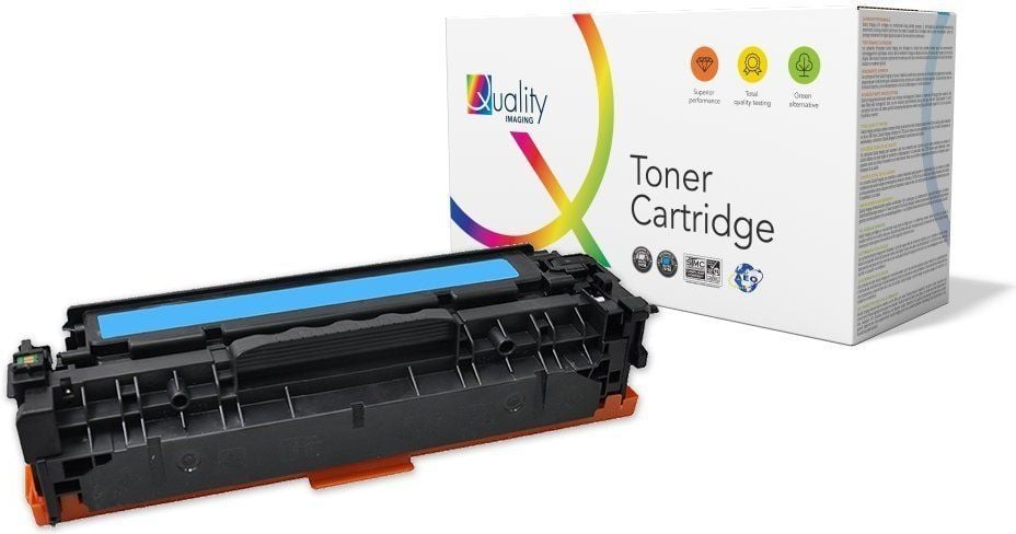 Toner imprimanta quality imaging Toner QI-HP1026C / CF381A (Cyan)