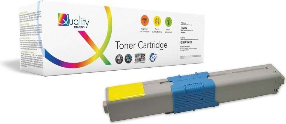 Toner imprimanta quality imaging Toner QI-OK1003Y / 44469704 (Yellow)